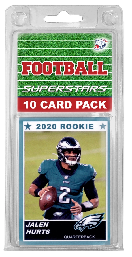 Philadelphia Eagles - NFL Superstars Kit Trading Cards