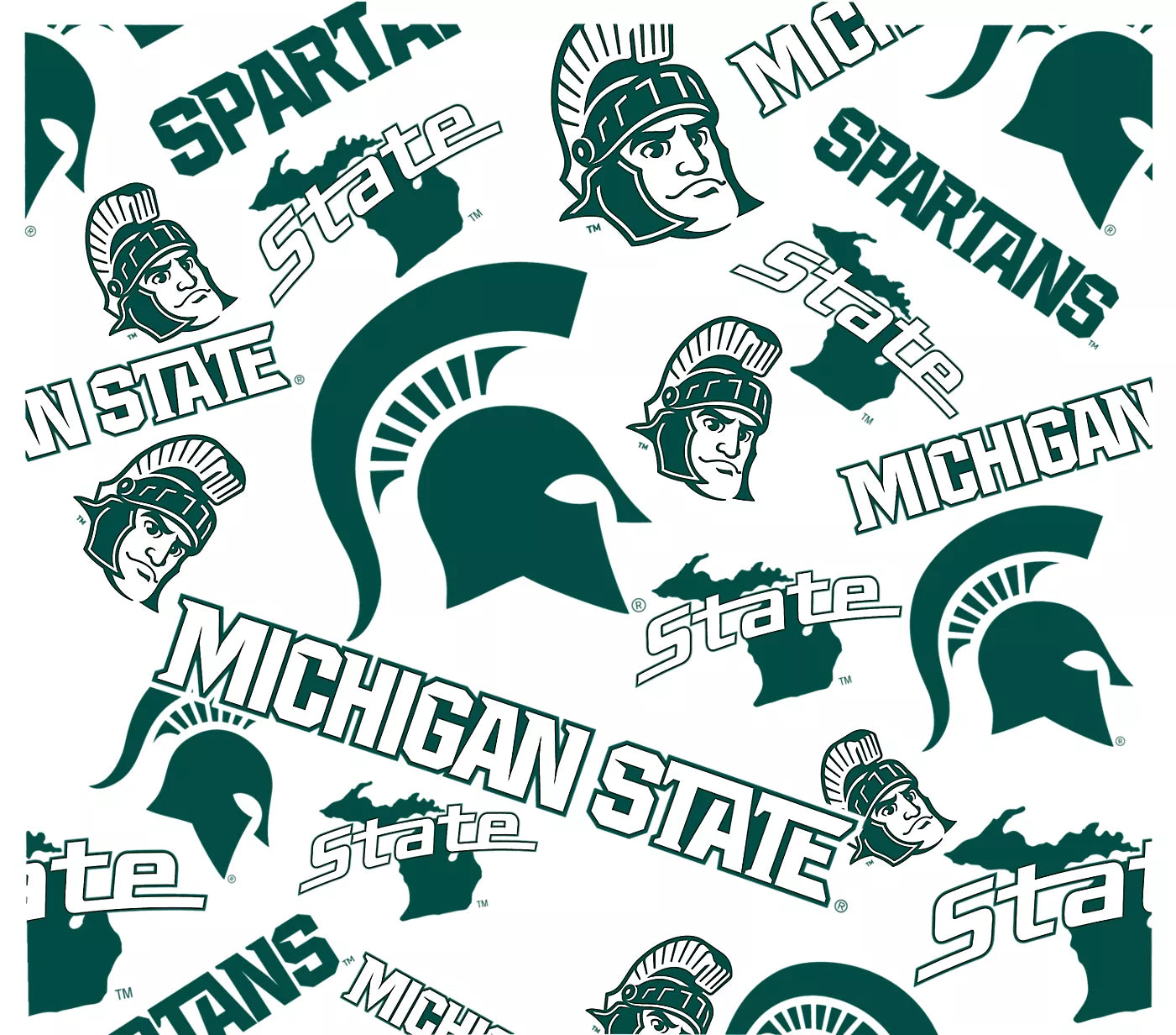 Michigan State Spartans - All Over Tumbler