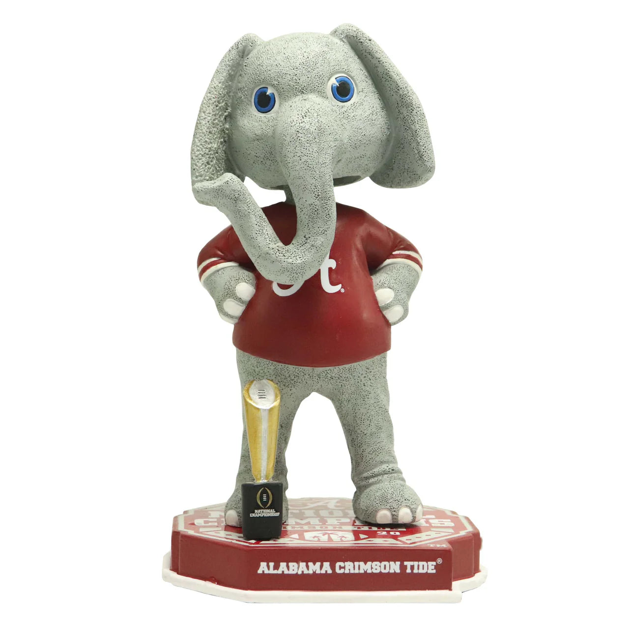 Alabama Crimson Tide - NCAA Big Al 2020 National Champs Bobblehead