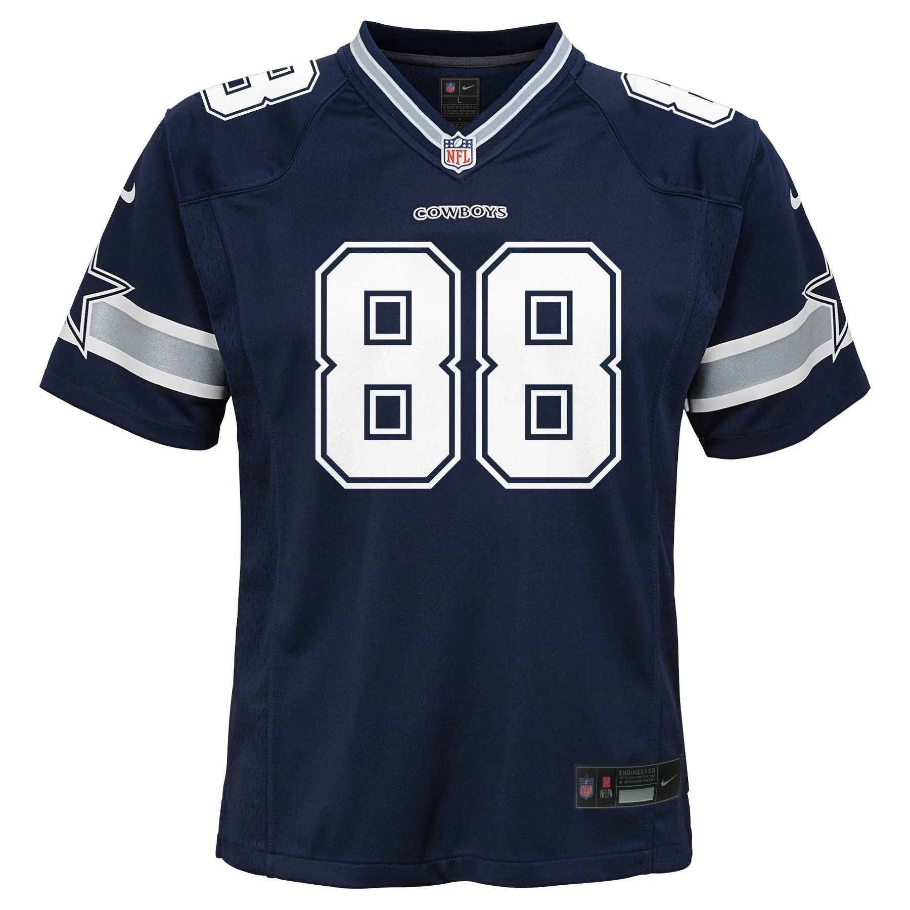 Dallas Cowboys - Lamb #88 Nike Navy Game Youth Replica Jersey
