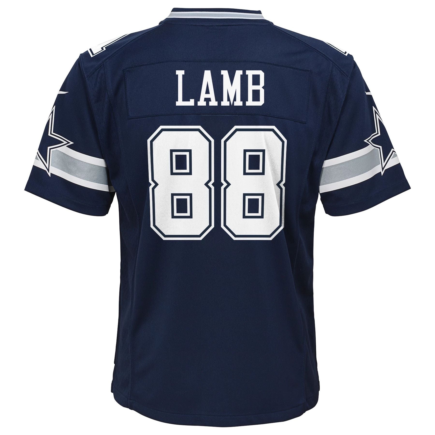 Dallas Cowboys - Lamb #88 Nike Navy Game Youth Replica Jersey