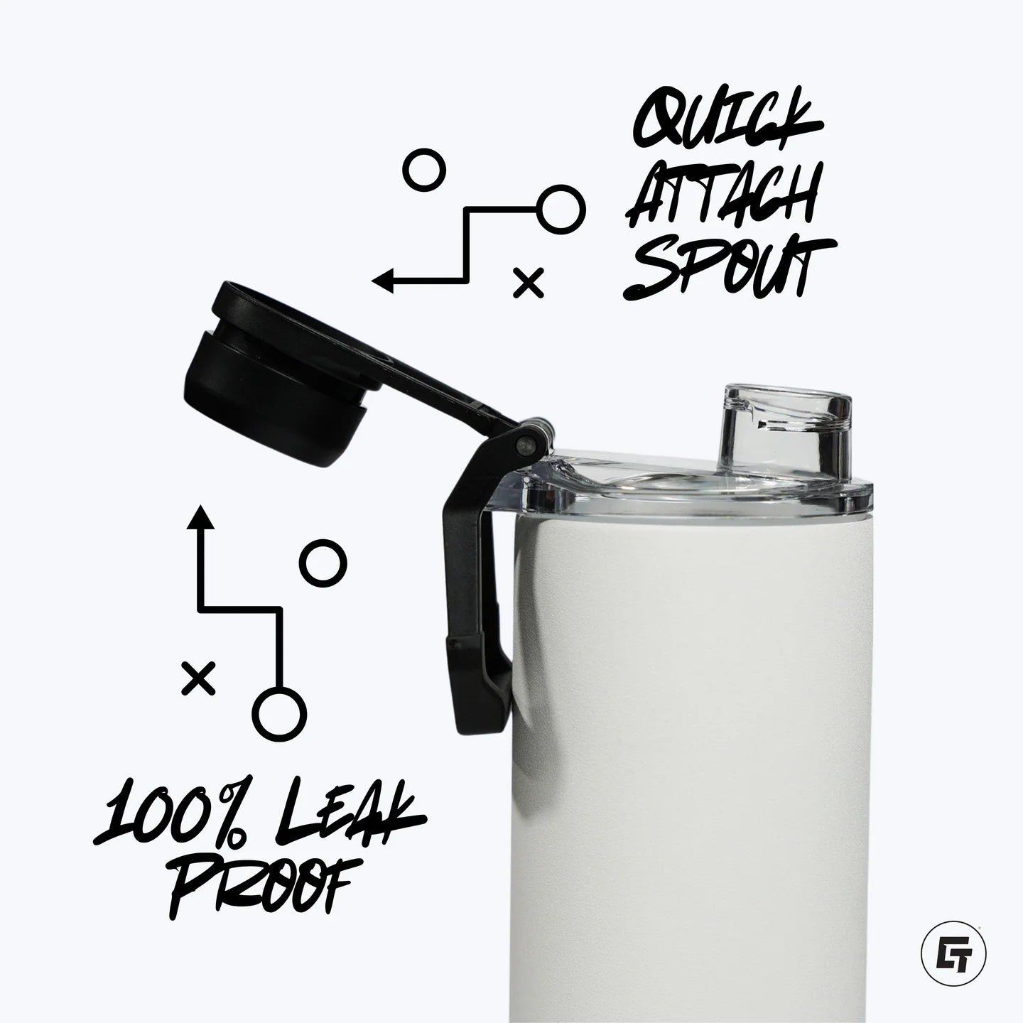 Alabama Crimson Tide - White College Vault 22oz Stainless Steel Tumbler