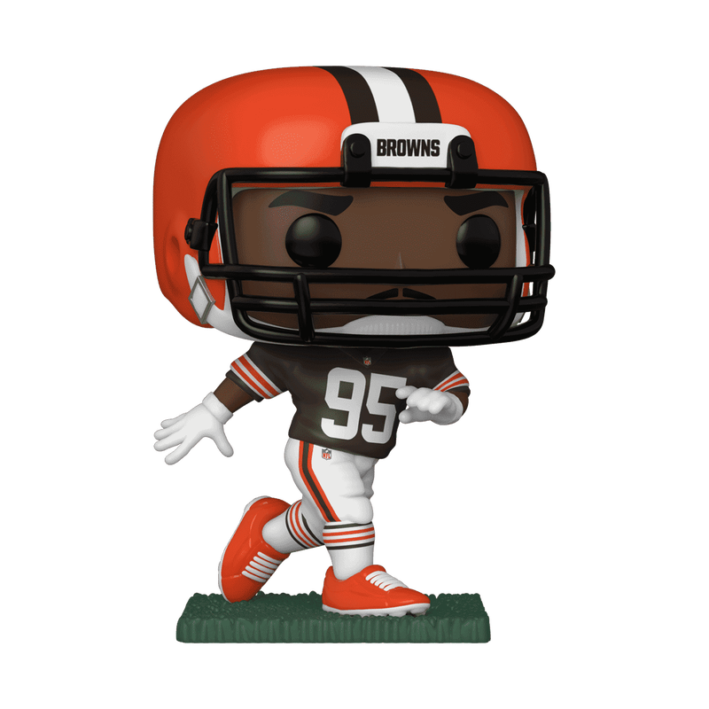 Funko POP! NFL: Cleveland Browns - Myles Garrett (Home Uniform) Vinyl Figure