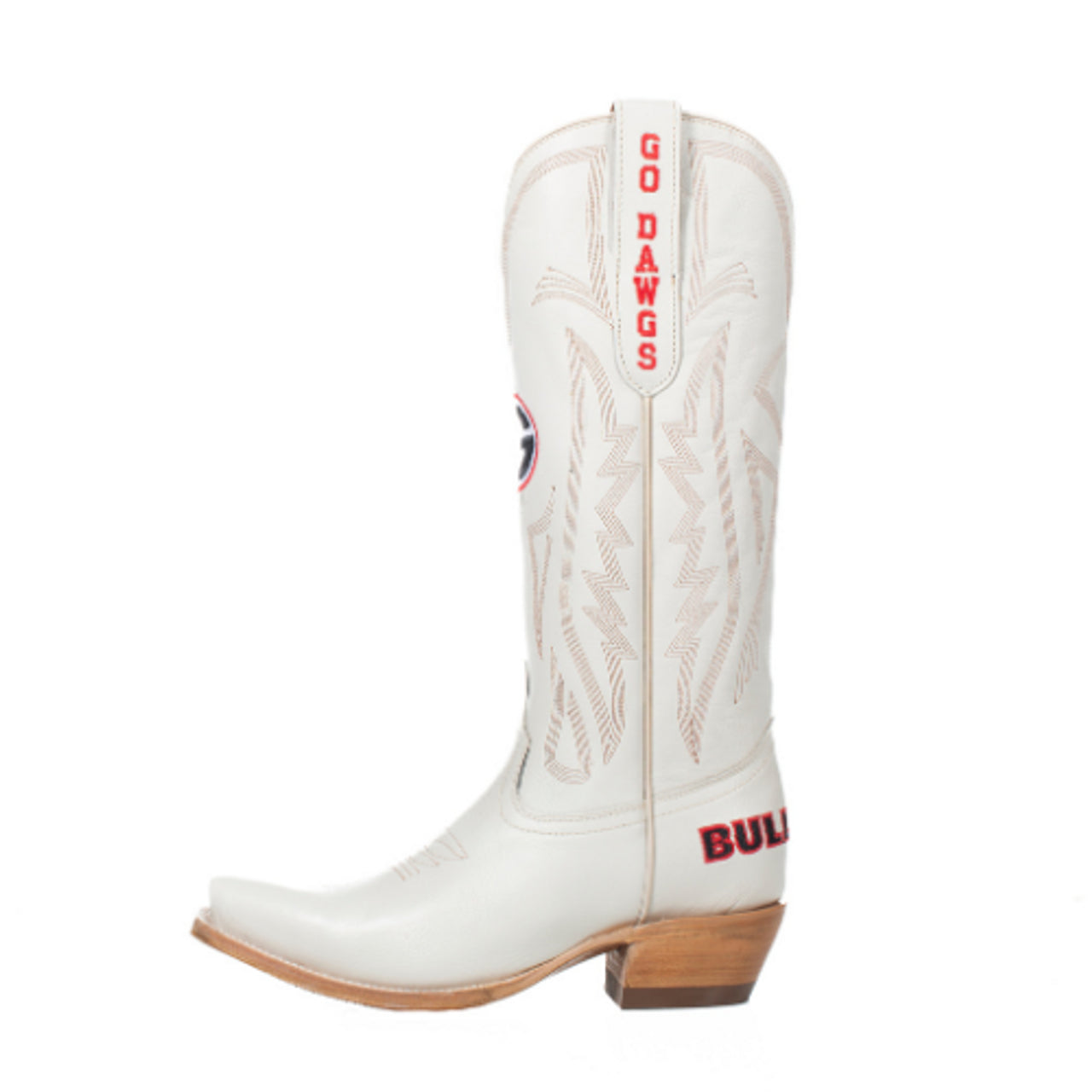 Georgia Bulldogs - Carrie Women's Ivory Western Boot