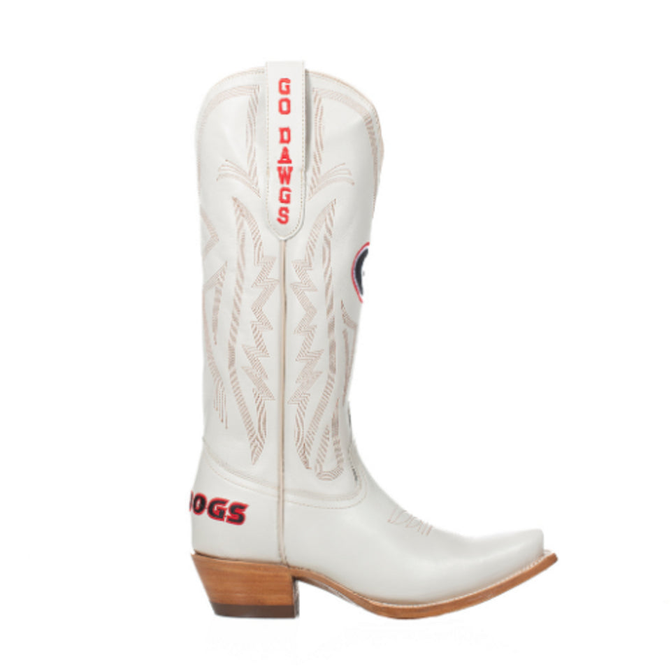 Georgia Bulldogs - Carrie Women's Ivory Western Boot