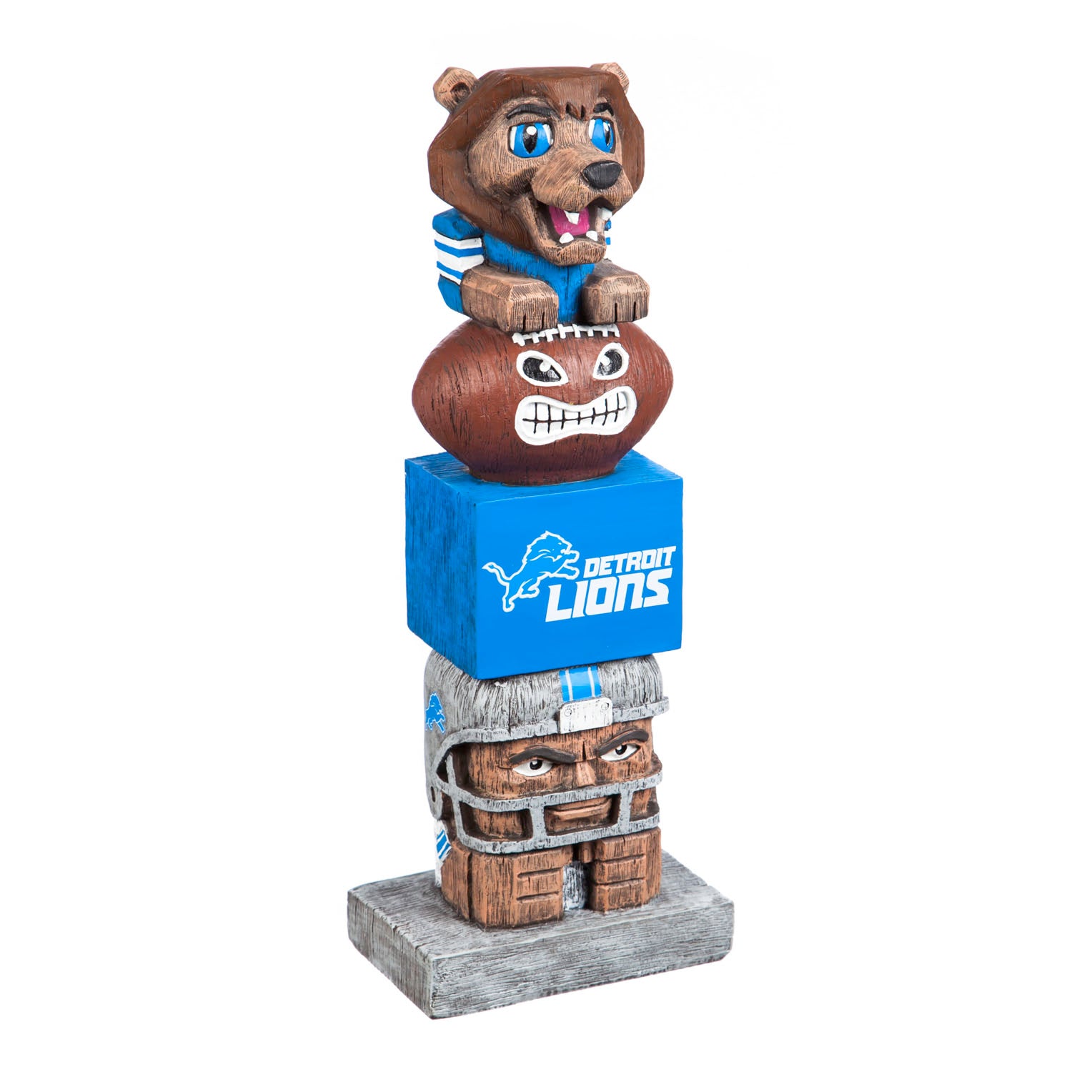 Detroit Lions - NFL Team Garden Totem Statue
