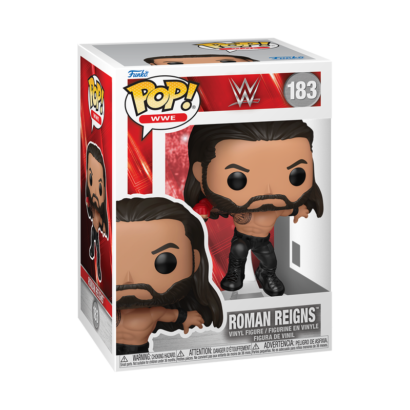 Funko POP! WWE: Roman Reigns (Superman Punch) Vinyl Figure