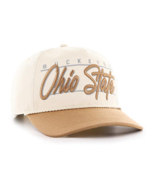 Ohio States Buckeyes - Natural Condor Twill Hat, 47 Brand