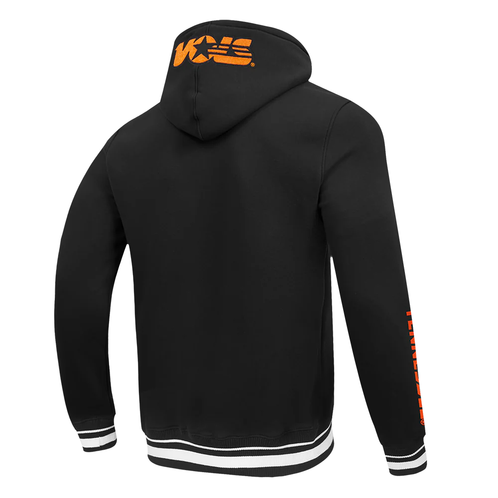 Tennessee Volunteers - NCAA University Of Tennessee Classic Stacked Logo Fleece Pullover Hoodie