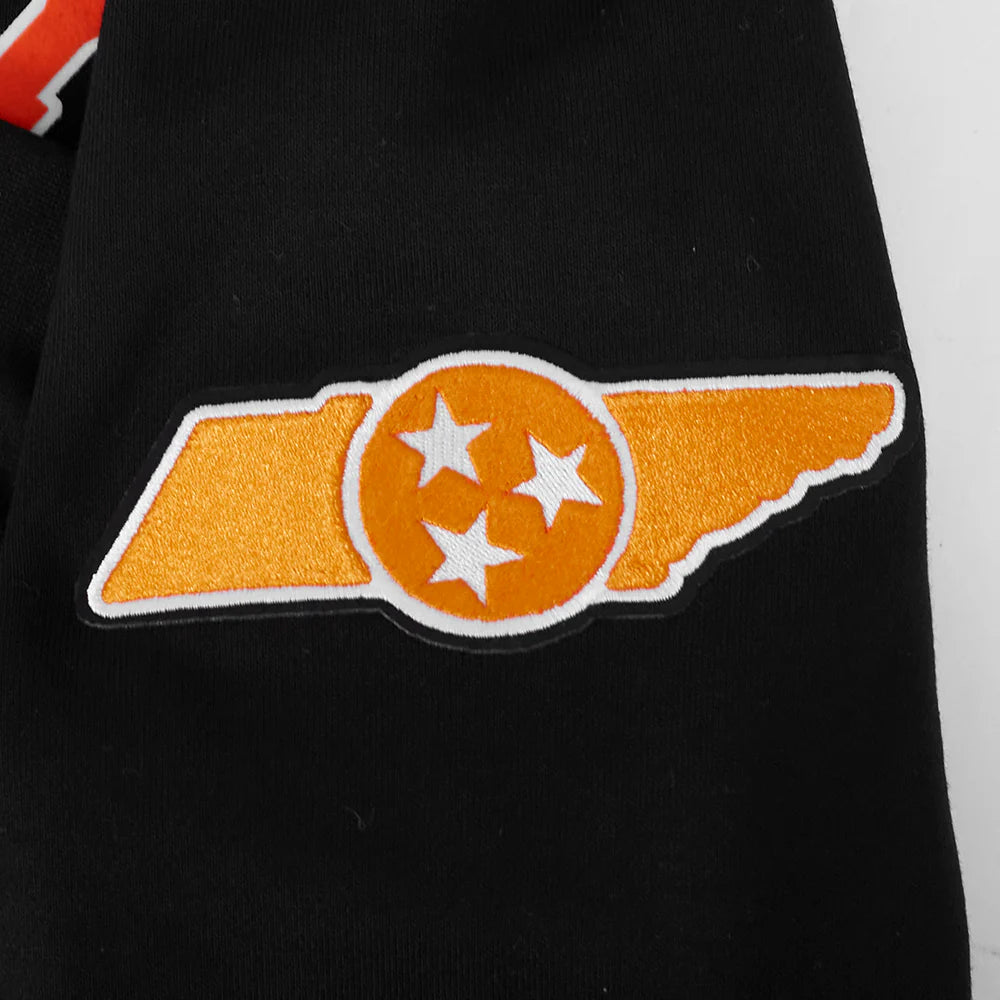 Tennessee Volunteers - NCAA University Of Tennessee Classic Stacked Logo Fleece Pullover Hoodie