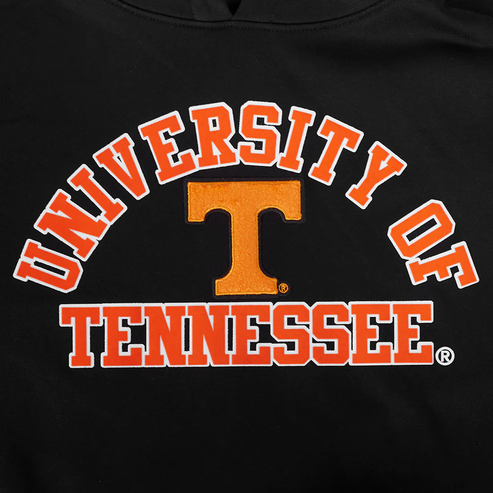 Tennessee Volunteers - NCAA University Of Tennessee Classic Stacked Logo Fleece Pullover Hoodie