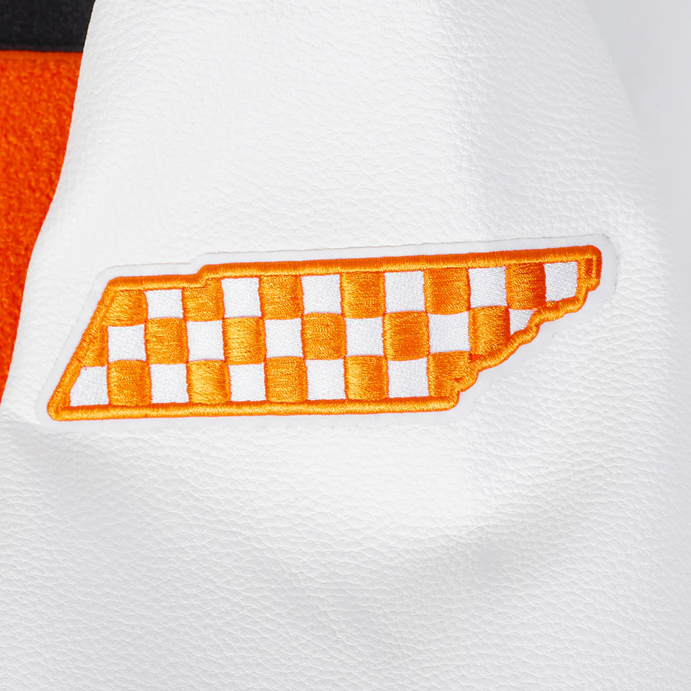 Tennessee Volunteers - NCAA University Of Tennessee Classic Men's Rib Wool Varsity Jacket