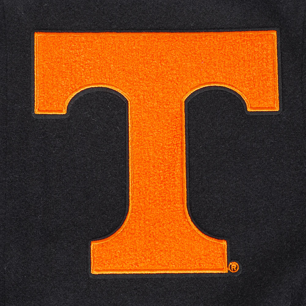 Tennessee Volunteers - NCAA University Of Tennessee Classic Men's Rib Wool Varsity Jacket