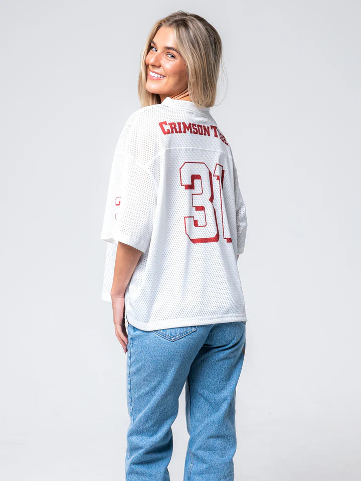 Alabama Crimson Tide - University of Alabama Boyfriend Football Jersey