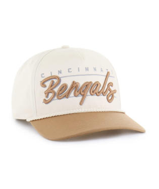 Cincinnati Bengals - Natural Condor Twill Hat, 47 Brand