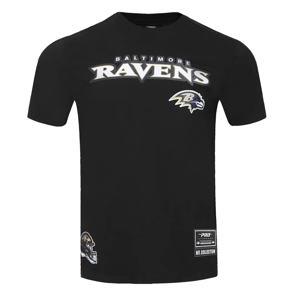 Baltimore Ravens - NFL Classic Mesh Men's Single Jersey Striped T-shirt