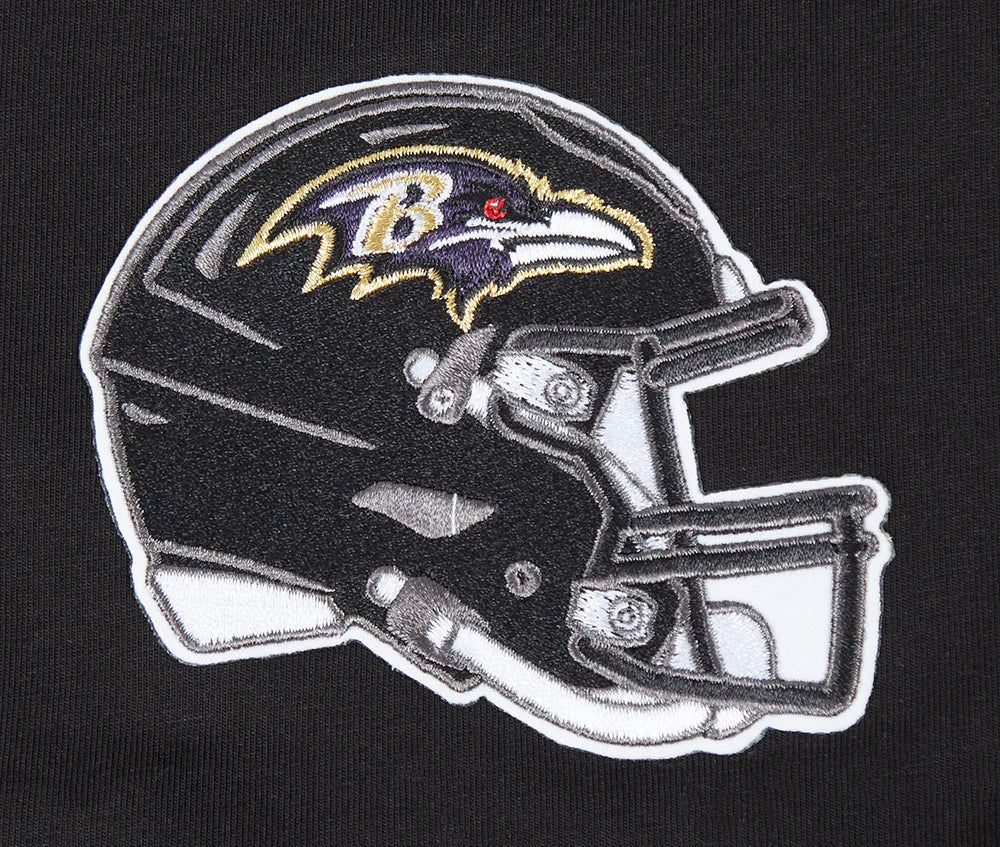 Baltimore Ravens - NFL Classic Mesh Men's Single Jersey Striped T-shirt