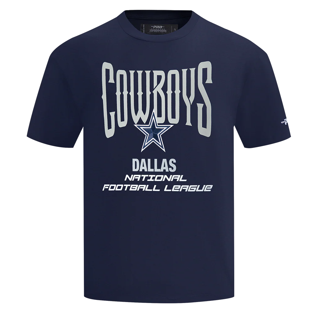 Dallas Cowboys - NFL City Tour 2.0 Men's Cotton Jersey Drop Shoulder T-shirt