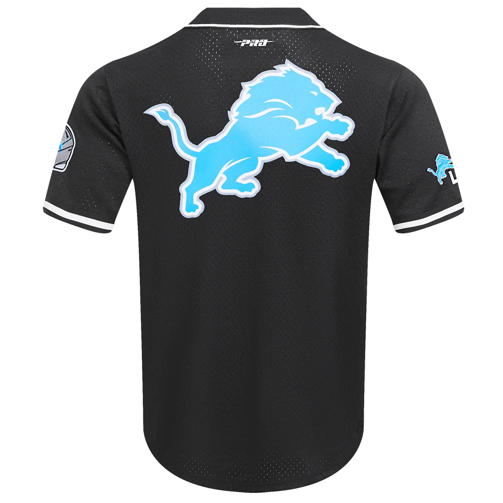 Detroit Lions NFL - Mesh Bottom Down Men's Adult Shirt
