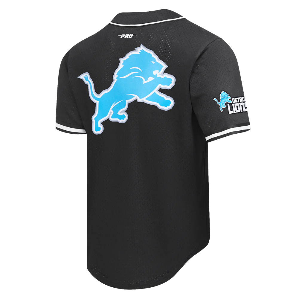 Detroit Lions NFL - Mesh Bottom Down Men's Adult Shirt