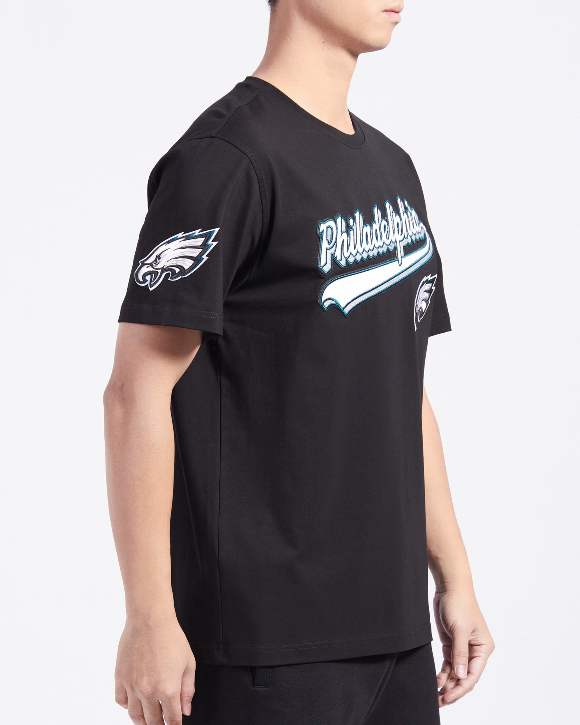 Philadelphia Eagles - NFL Script Tail Men's SJ Adult T-shirt