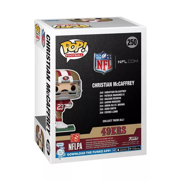 Funko POP! NFL: San Francisco 49ers - Christian McCaffrey Vinyl Figure
