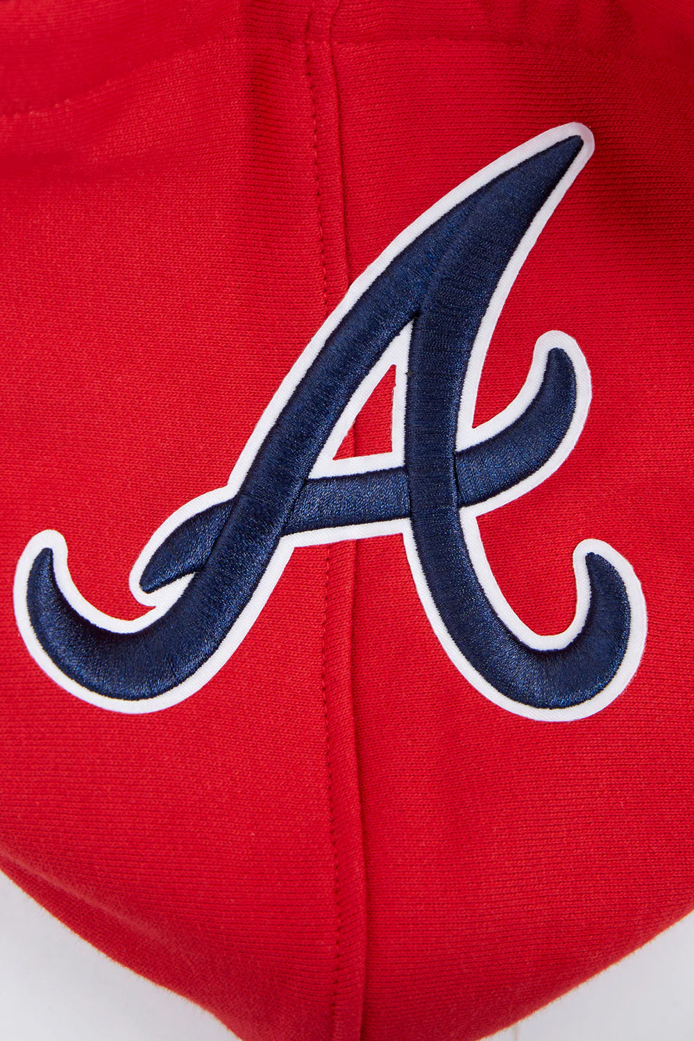 Atlanta Braves - MLB Script Tail Men's Rib Fleece Pullover Hoodie