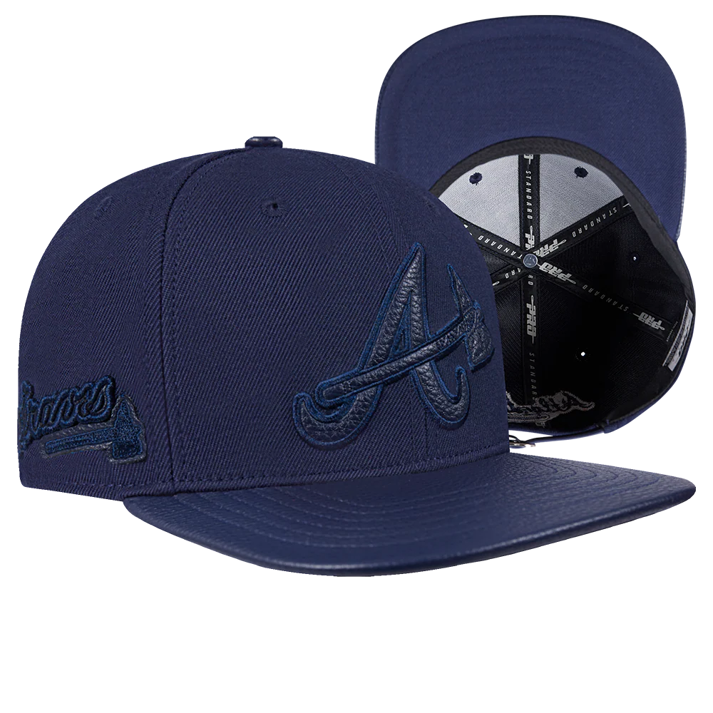 Atlanta Braves - MLB Triple Tonal Primary Logo Strapback Men's Hat
