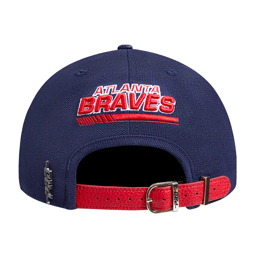 Atlanta Braves - MLB Fast Lane Logo Wool Strapback Hat