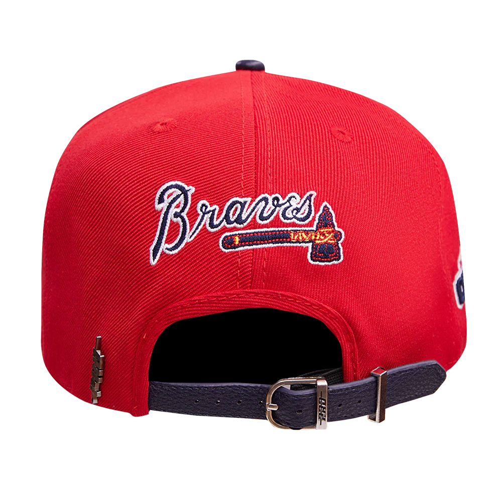 Atlanta Braves - MLB 2021 World Series Old English Snapback Hat