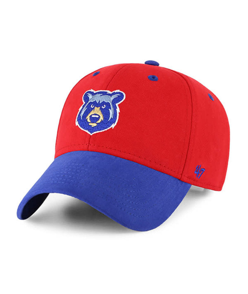 Knoxville Smokies Red Short Stack MVP Kid Hat, 47 Brand
