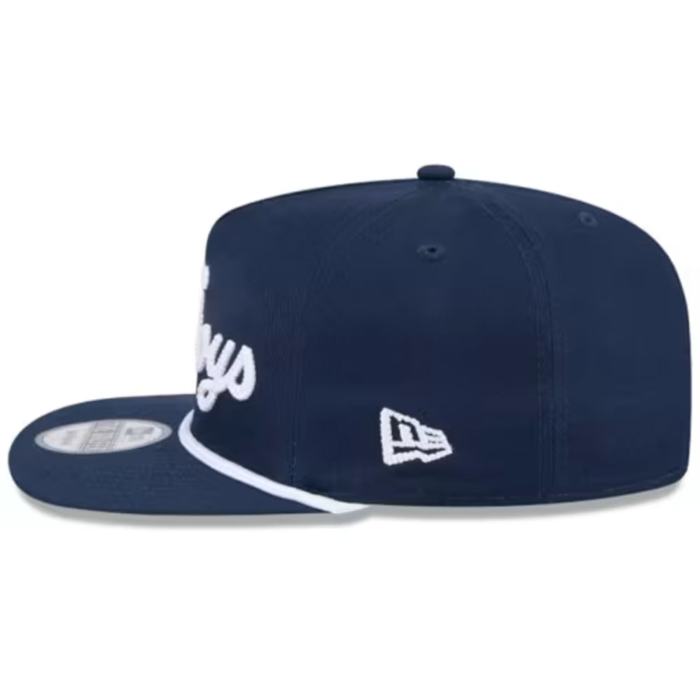 Dallas Cowboys - Golfer Team Text  Dalcow Adjustable Navy Hat