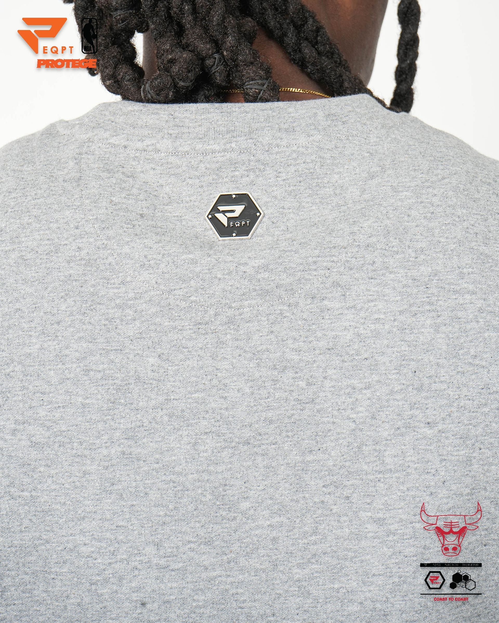 Chicago Bulls - NBA Men's Eco-Poly Interlock Tee T-shirt