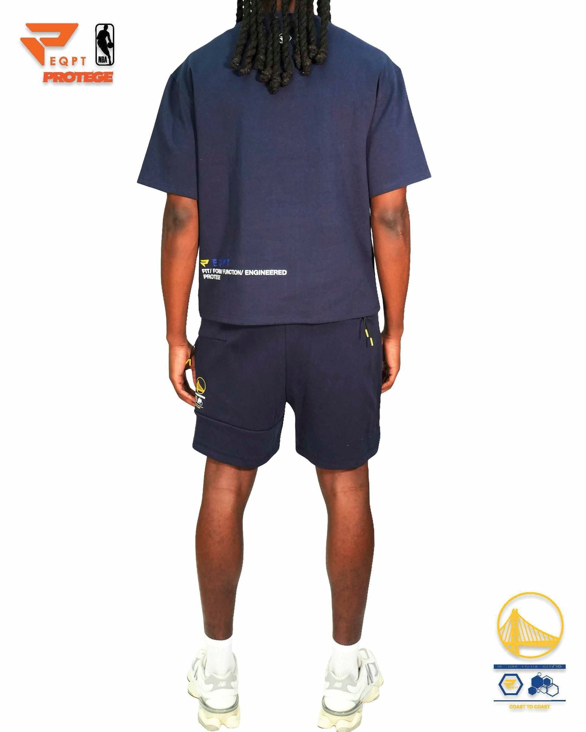 Golden State Warriors - NBA Men's Eco-Poly Interlock Tee T-shirt