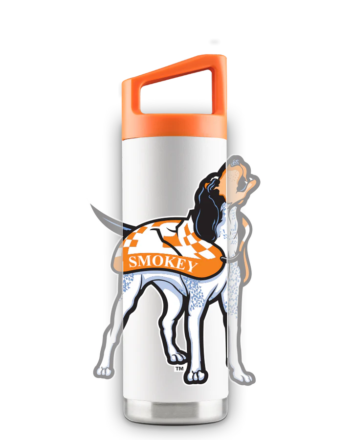 Tennessee Volunteers - Tennessee 16oz White "Mascot" Youth Metal Tumbler