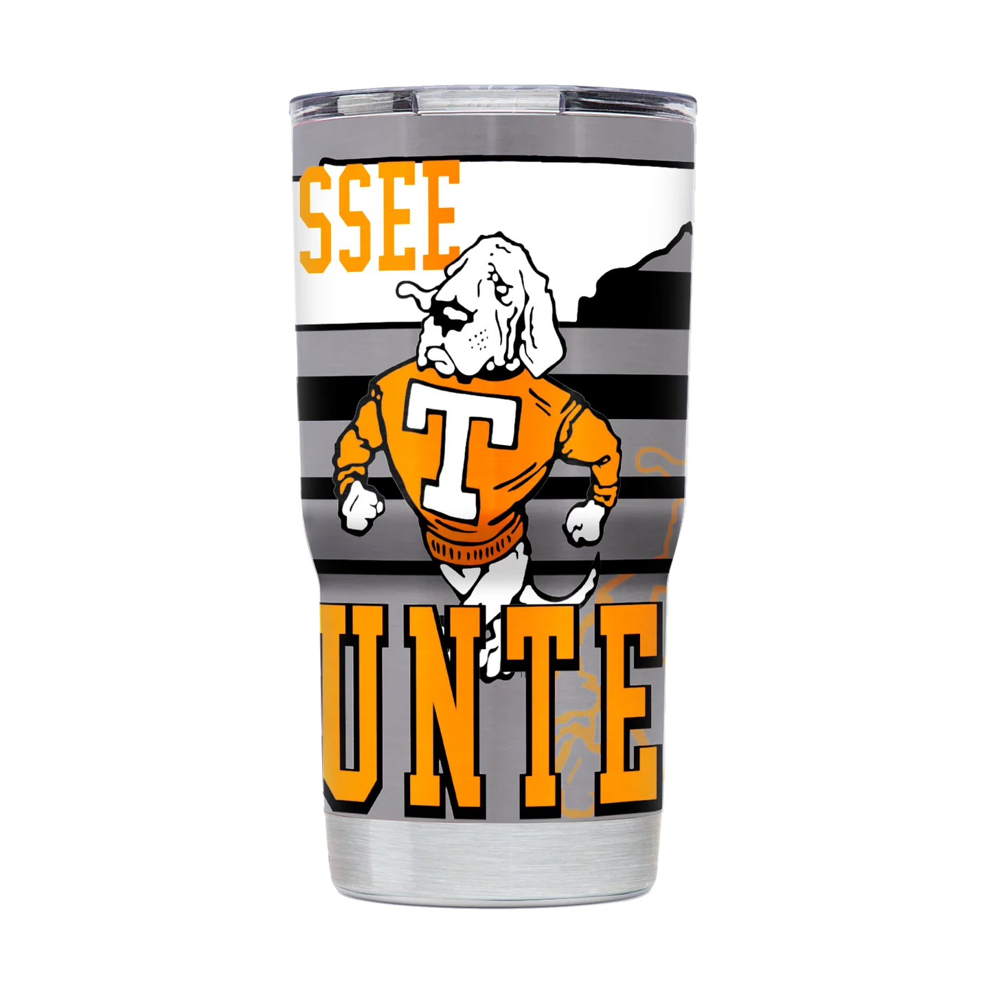 Tennessee Volunteers - Tennessee 20oz College Vault Metal Tumbler