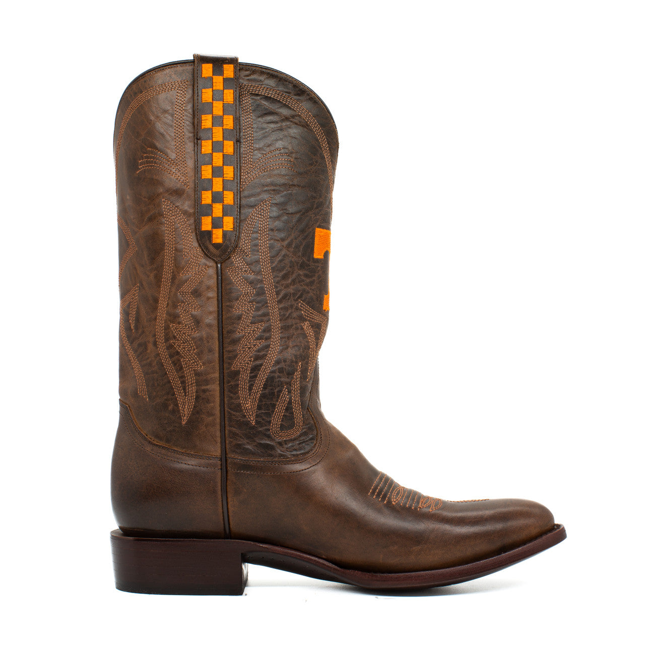 Tennessee Volunteers - Shane Brown Men's Medium Round Toe Western Boot