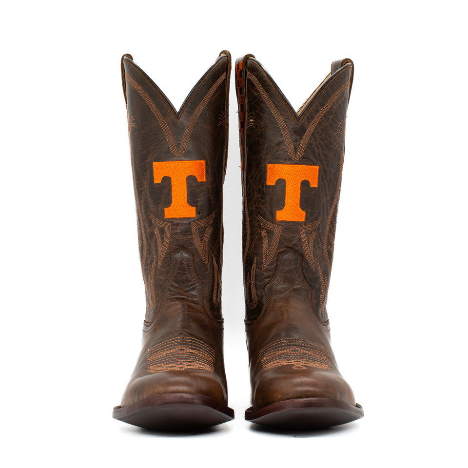 Tennessee Volunteers - Shane Brown Men's Medium Round Toe Western Boot