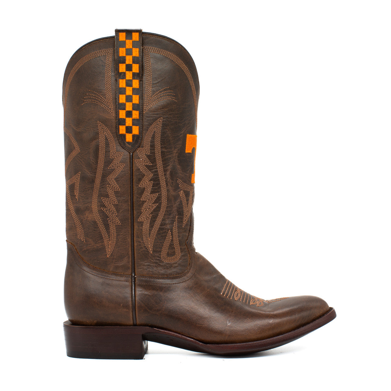 Tennessee Volunteers - Shane Brown Men's Medium Round Toe Western Boot