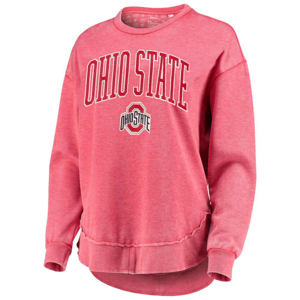 Ohio State "New Zealand" - Crew-Neck Rounded Bottom Vintage Fleece LongSleeve