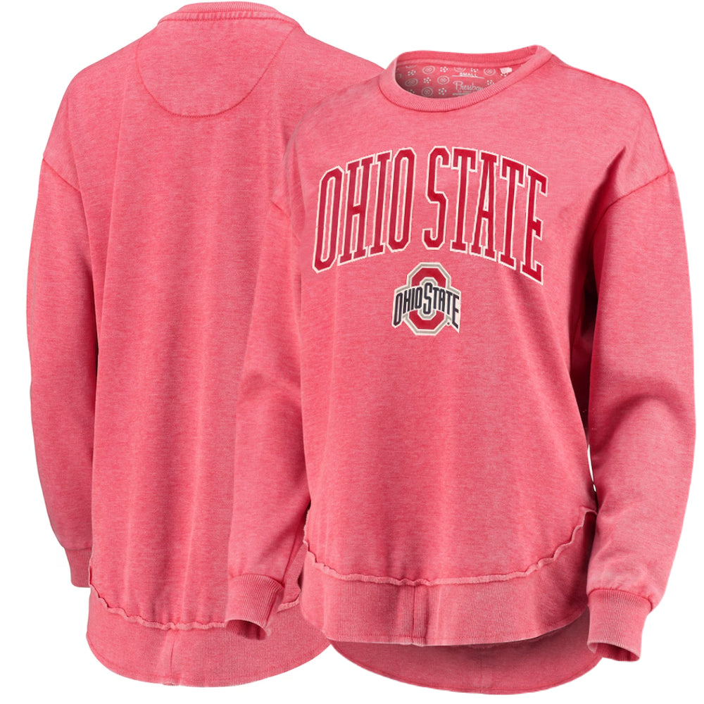 Ohio State "New Zealand" - Crew-Neck Rounded Bottom Vintage Fleece LongSleeve