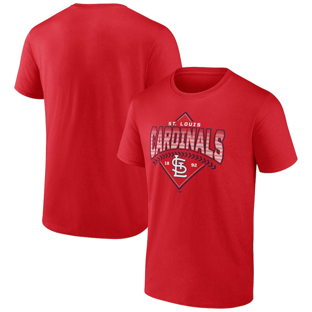 St. Louis Cardinals -MLB Fundamentals Cotton Ahead In the Count Short Sleeve T-Shirt