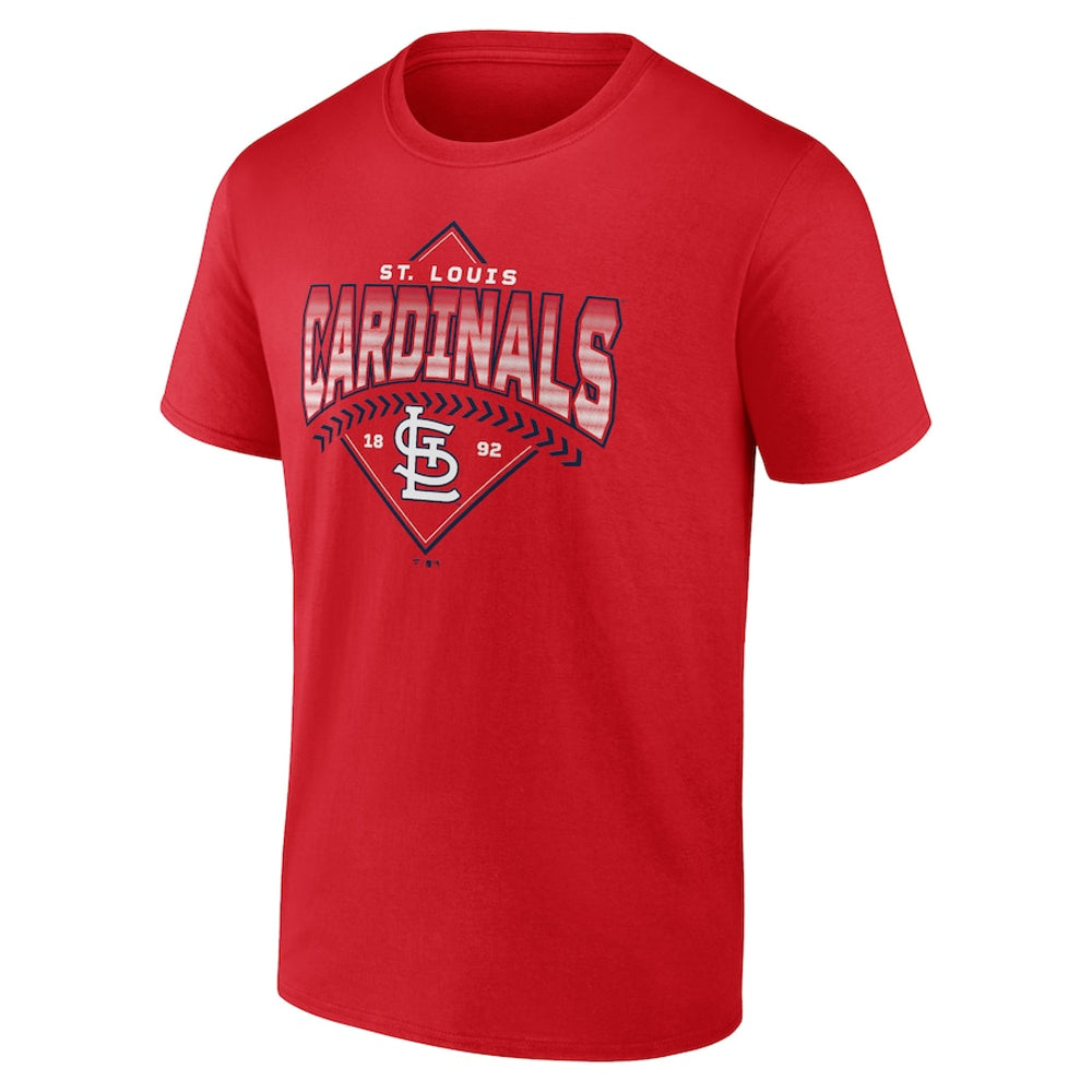 St. Louis Cardinals -MLB Fundamentals Cotton Ahead In the Count Short Sleeve T-Shirt