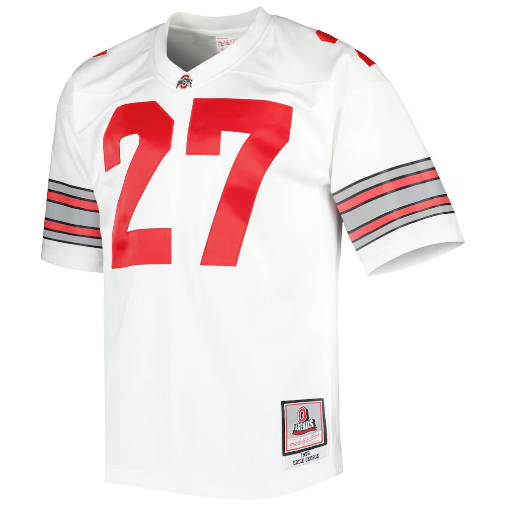 Ohio State Buckeyes - NCAA 1995 Eddie George Authentic Throwback Legacy Jersey