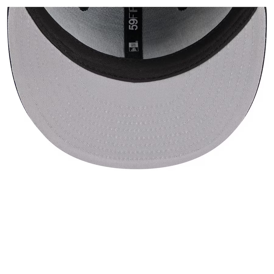 Atlanta Braves - 59Fifty Navy Overlap Hat, New Era