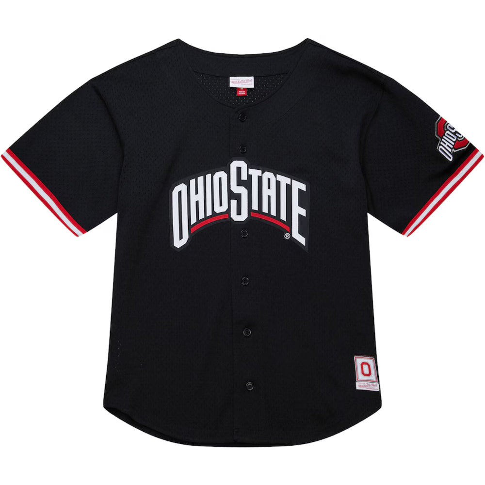 Ohio State Buckeyes - NCAA On The Clock Full-Button Fashion Jersey