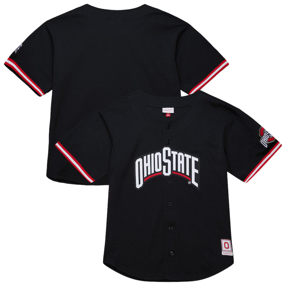 Ohio State Buckeyes - NCAA On The Clock Full-Button Fashion Jersey