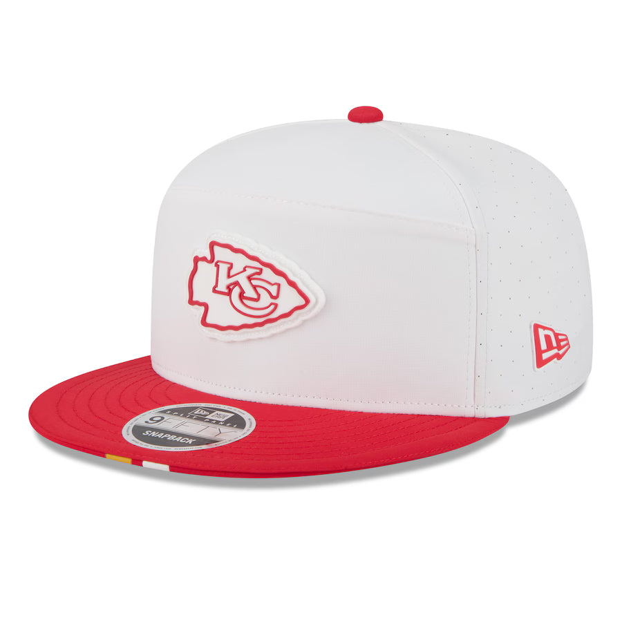 Kansas City Chiefs - 9Fifty 2025 Training Split Panel Snapback Hat, New Era