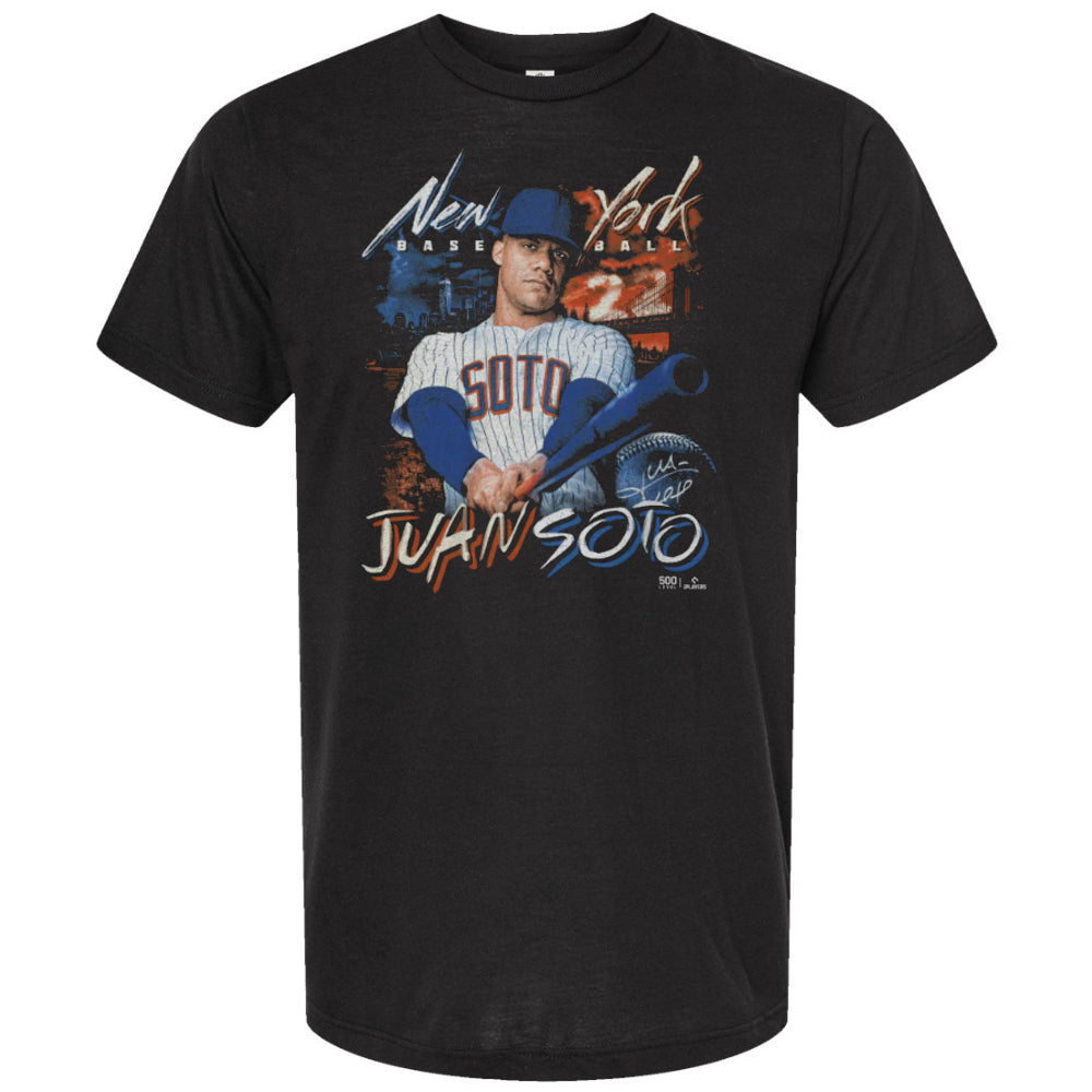 New York Yankees - Juan Soto M Grunge WHT Adult T-shirt