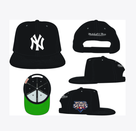 MLB New York Yankees World Series Top Spot Snapback Hat